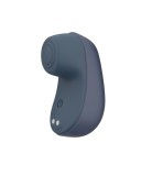 Stimulator Clitoris Mini 10 Moduri Pulsatii, Silicon, USB Magnetic, Albastru Inchis, 6.2 cm, Guilty Toys