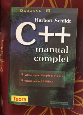 Herbert Schildt - C++ manual complet foto