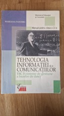INFORMATICA MANUAL PENTRU CLASA A 11-A - Mariana Pantiru