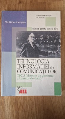 INFORMATICA MANUAL PENTRU CLASA A 11-A - Mariana Pantiru foto