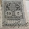 Timbre Austroungaria 1898 40 Filler