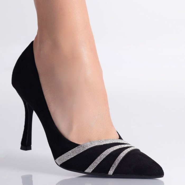Pantofi dama Negri din piele ecologica Sadia, 36