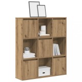 VidaXL Bibliotecă, stejar artizanal, 89x24x101,5 cm, lemn prelucrat