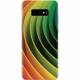 Husa silicon pentru Samsung Galaxy S10 Lite, 3D Multicolor Abstract Lines