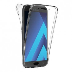 Husa Full TPU 360° (fata + spate) pentru Samsung Galaxy A5 (2017), Transparent