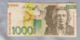 Slovenia 1000 Tolarjev 1992, Bancnota, Europa