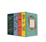The Puffin in Bloom Collection - Set 4 Carti Clasice Coperti Ilustrate Anna Bond, Rifle Paper Co.