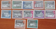 BERLIN[-1962&#039;&#039;PEISAJR-Serie de12v MNH- NESTAMP. -vezi scan