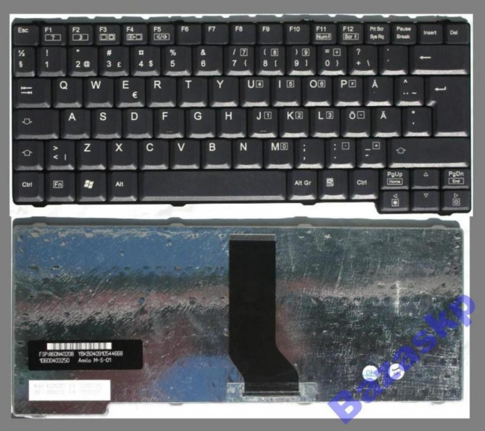 Tastatura Fujitsu Siemens Pro A1650G sh