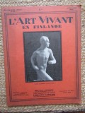 L art vivant- revista in franceza, nr. 92, aprilie 1928