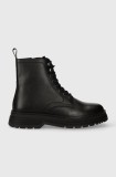 Marc O&#039;Polo ghete de piele barbati, culoarea negru, 30825896301100 MM1M3019