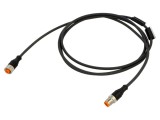 Cablu LUMBERG AUTOMATION 2m 4 pini 230VDC 4A pentru senzori și automatizări