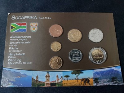 Seria completata monede - South Africa , 7 monede foto