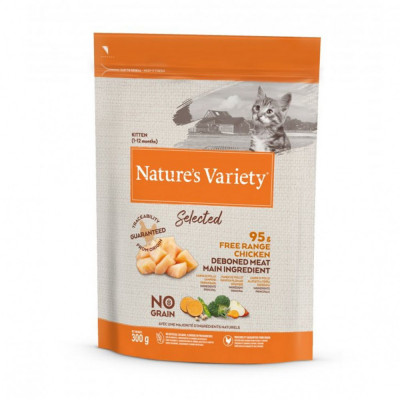 Nature&amp;amp;#039;s Variety Cat Selected Kitten No Grain Chicken 0,3 kg foto