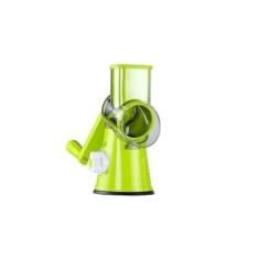 Razatoare multifunctionala, pentru legume, fructe, nuci, ciocolata, cu 3 lame interschimbabile, din otel inoxidabil si plastic, verde