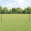 VidaXL &Icirc;ngrădire cu st&acirc;lpi Gri 0.6 x 50 m Oțel