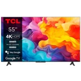 Televizor LED TCL 55P61B TV 4K 55&amp;#039;&amp;#039;,139 cm Smart TV, Negru, Ultra HD
