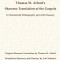 Thomas W. Alford&#039;s Shawnee Translation of the Gospels in Normalized Orthography and with Glossary