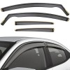 Set Paravanturi Auto Isuzu D-Max I 2006-2012 Pick-Up pentru Geamuri Fata-Spate WindDeflectors, Heko