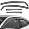 Set Paravanturi Auto Isuzu D-Max I 2006-2012 Pick-Up pentru Geamuri Fata-Spate WindDeflectors