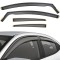 Set Paravanturi Auto Jaguar E-Pace 2017-Prezent Suv pentru Geamuri Fata-Spate WindDeflectors