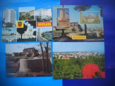 HOPCT LOT 2889 SUCEAVA -4 CARTI POSTALE-CIRCULATE