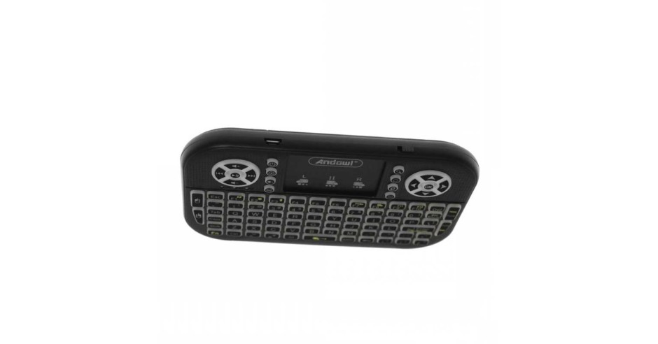 Tastatura wireless mini cu touchpad, USB, RGB, BT, K700C | Okazii.ro