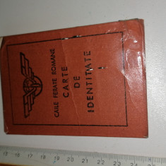 LOT 2 CARNET DE IDENTITATE CFR - DE COLECTIE