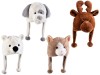 Căciulă Animale Plus Moale cu Urechi Lungi - Ren, Accesorii Haine C&acirc;ini, Petshop, 27-52cm