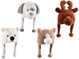 Cumpara ieftin Căciulă Animale Plus Moale cu Urechi Lungi - Ren, Accesorii Haine C&acirc;ini, Petshop, 27-52cm