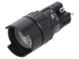 Comutator corp EAO 16mm, 1 poziție stabilă, NC/NO, &Oslash;16,2mm