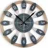 Ceas Perete Lemn Modern 60cm, Design Minimalist, Silentios, Decorativ, Living, Dormitor