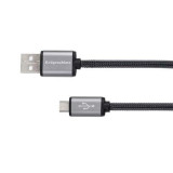 CABLU USB TATA-MICRO USB TATA OTG 0.2M K&amp;M