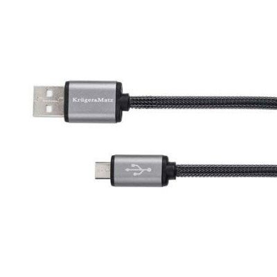 Cablu USB - micro USB, 20cm, Kruger&amp;amp;Matz - 402164 foto