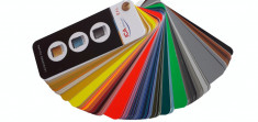 Paletar de culori tip evantai RAL, 198 culori foto