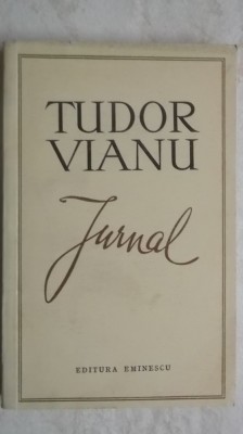 Tudor Vianu - Jurnal, 1970 foto
