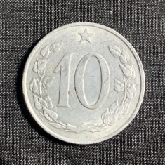 Moneda Cehoslovacia 10 haleri 1967