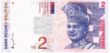 Malaezia Malaysia 2 Ringgit 1996 P-40a Seria AN6997236