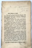 B. BOERESCU 1863 procesul verbal Consiliul superiori de instructiune publica document istoric