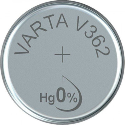 Baterie Varta V362 1.55V 21mAh Silver Oxide pentru ceasuri foto