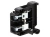Terminal &Icirc;mbinare Șine 0,5-10mm2 1 Pista 2 Borne Negru TS35