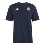 Real Madrid tricou de bărbați Tiro Travel navy - S