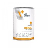Cumpara ieftin 4T Dieta Veterinara Renal, Dog, Chicken &amp; Rice, 400 g