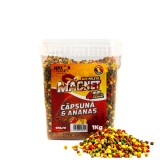 Pelete SENZOR Magnet, Capsuna si Ananas, 4mm, 1kg