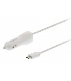 Incarcator auto 12-24V - USB Type C 3A alb Sweex