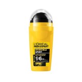 Deodorant antiperspirant roll-on pentru sport L&amp;#039;Or&eacute;al Men Expert Invincible Sport, 50 ml