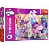 Puzzle trefl 60 my little pony in lumea prieteniilor