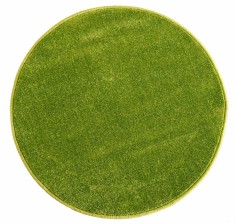 Covor Rotund Camera Copii Model Kolibri 11000-130, Marime 80 x 80 cm, Verde, Inaltime Fir 9 mm, Antialergic, Polipropilena, Gradinita, Cresa, Loc de J