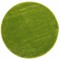 Covor Rotund Camera Copii Model Kolibri 11000-130, Marime 80 x 80 cm, Verde, Inaltime Fir 9 mm, Antialergic, Polipropilena, Gradinita, Cresa, Loc de J