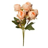 Cumpara ieftin Buchet flori artificiale galbene verzi 12x10x34 cm
